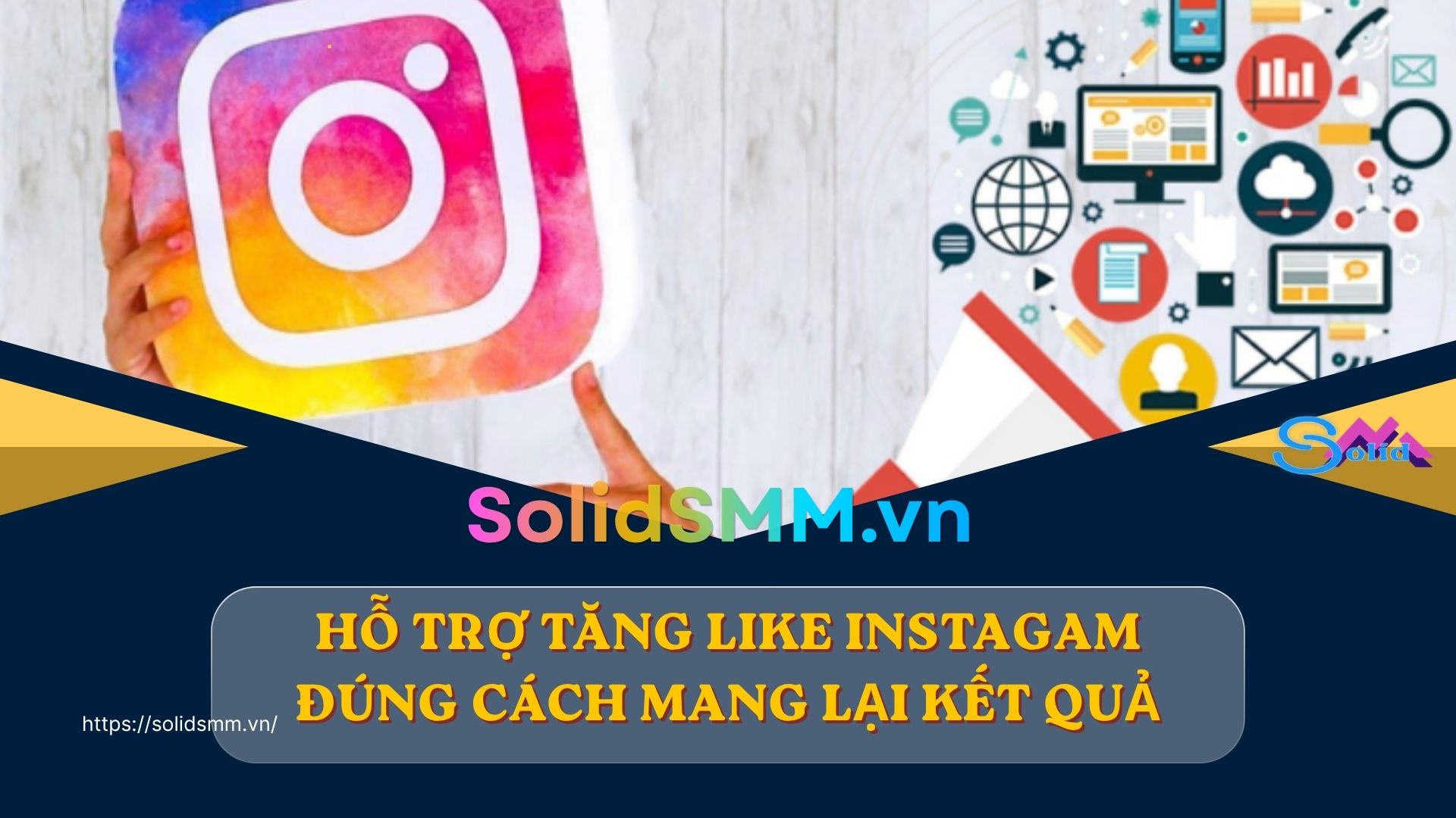SolisSMM.vn là đơn vị hỗ trợ tăng like Instagram đúng cách, mang lại kết quả